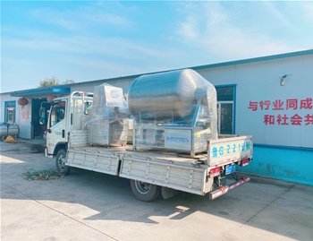 80針鹽水注射機、1200L真空滾揉機，發往河南商丘