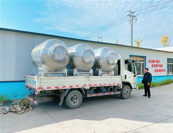 1200L真空滾揉機3臺發往河南