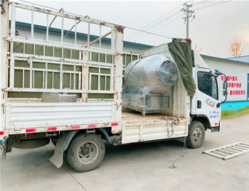 600L真空滾揉機(jī)、200L不銹鋼料車，發(fā)往安徽宿州