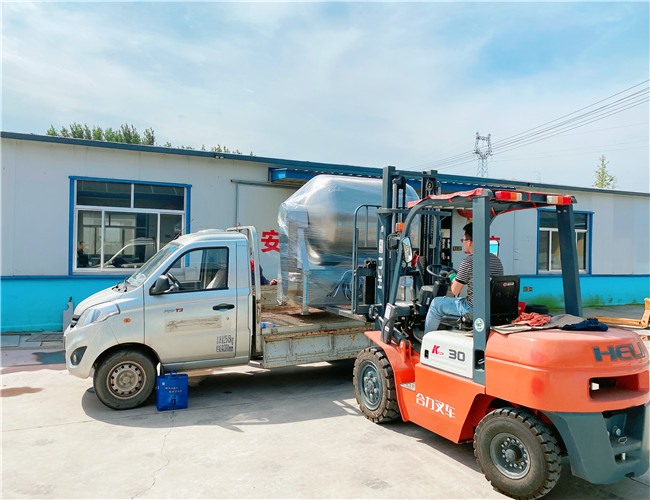 800L變頻水冷真空滾揉機發往安丘